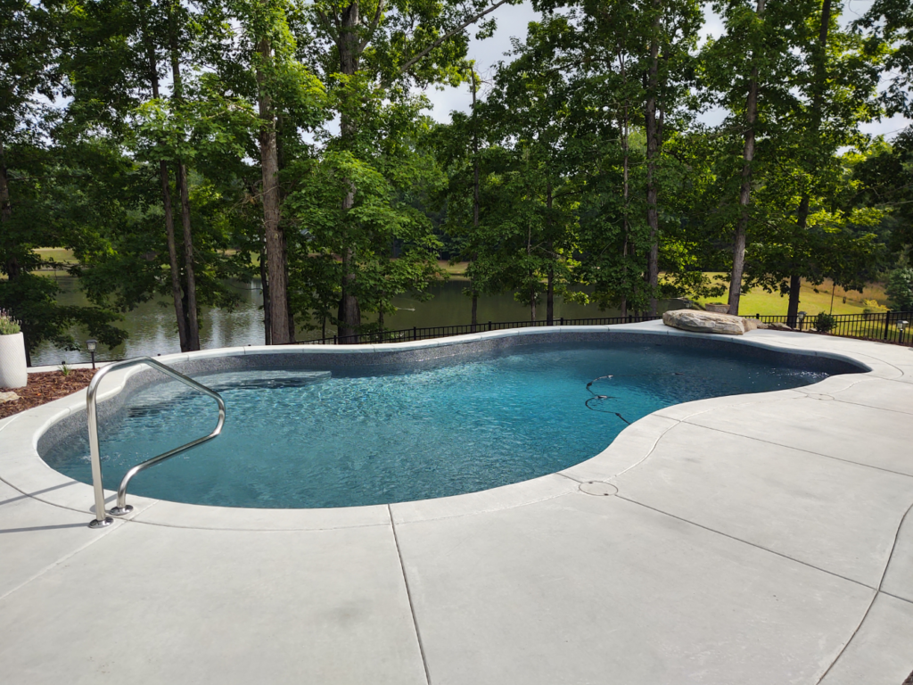Atlanta Pool Solutions - Image of a New Pool Construction